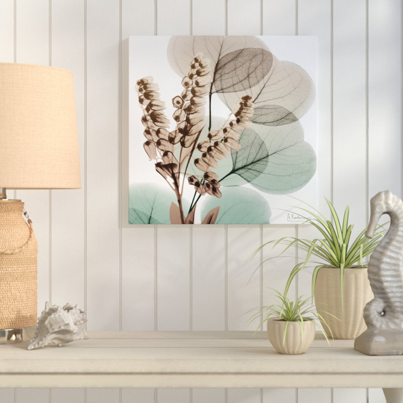 Oasis Eucalyptus 1 Piece Wrapped Canvas Wall Art, 76 cm H x 76 cm W