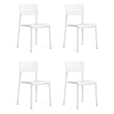 Chaise empilable d'extérieur et d'intérieur Outo