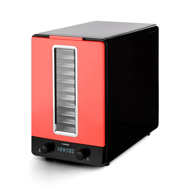 Klarstein 550 Watt Food Dehydrator, Red