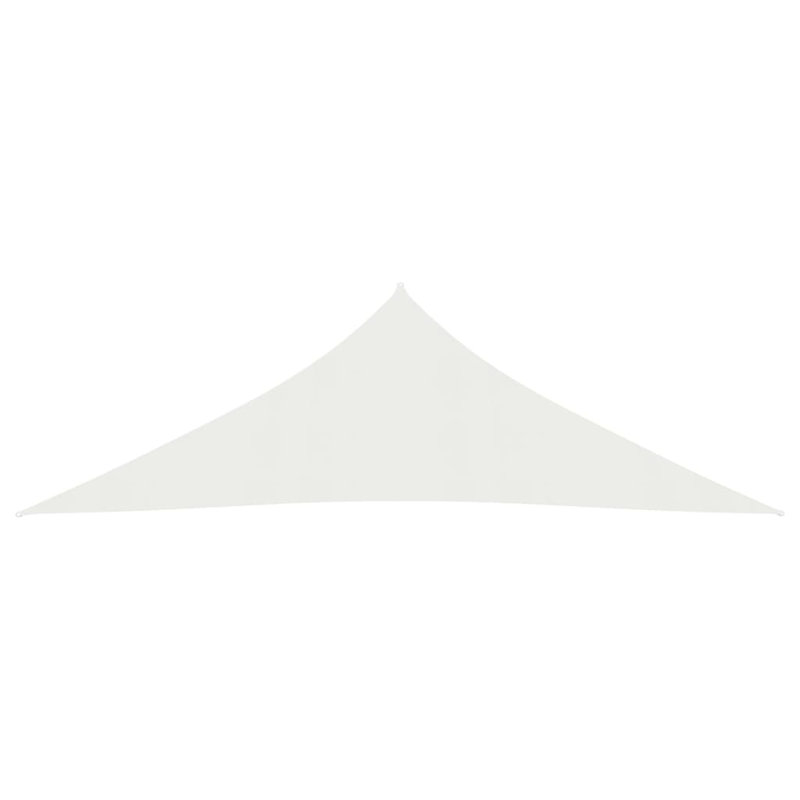 Austrinus 3.5m x 4.9m Triangular Shade Sail, White