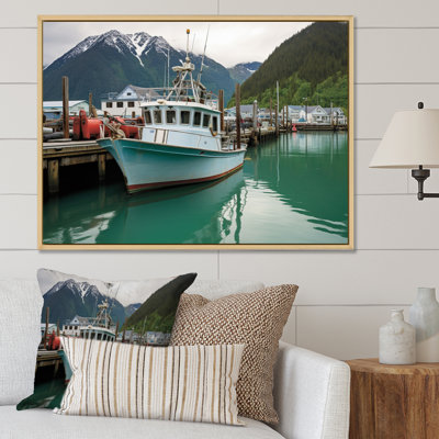 Alaska, ville de pêche de Seward