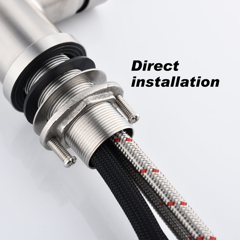 Pull Down Single Handle Kitchen Faucet