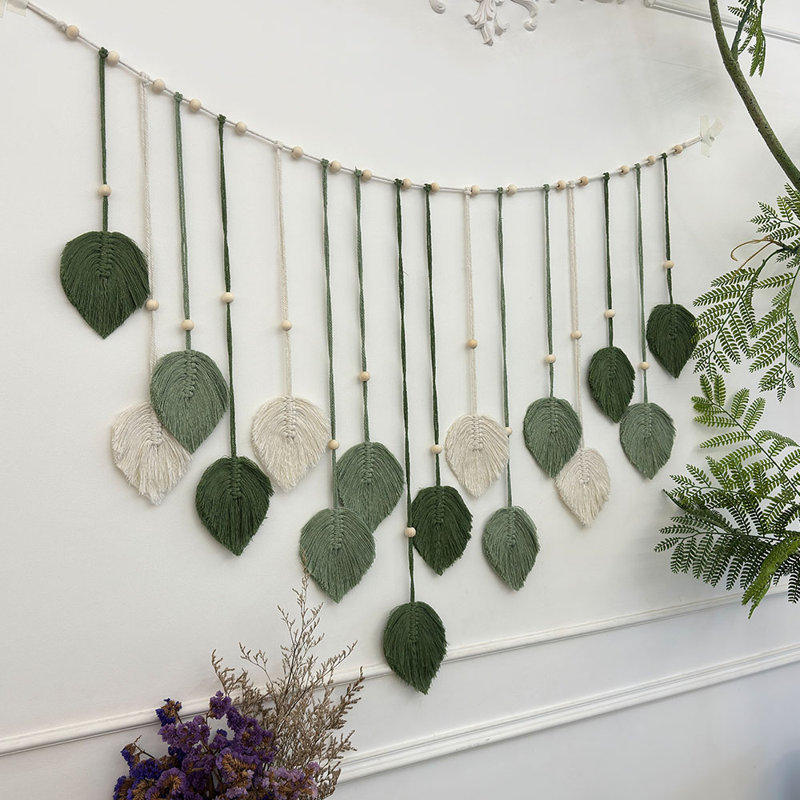 Tapisserie murale Macrame