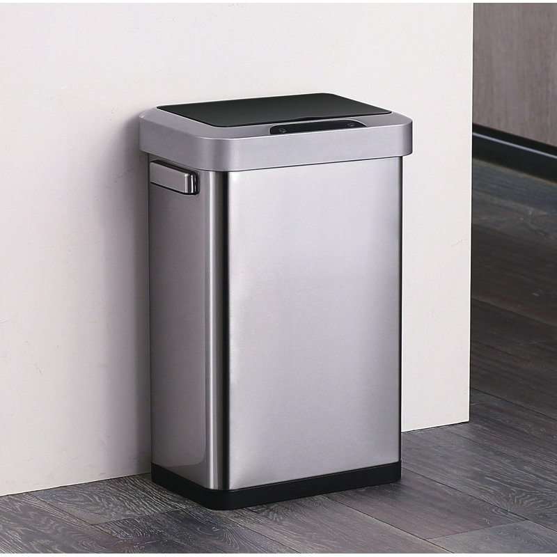Horizon Steel Motion Sensor Kitchen Trash Can - 45L