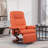 PU Swivel Manual Recliner Chair
