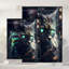 Single Picture Frame LED Illuminated Wall Art Wall Art on Glass / Aluminium-126412912