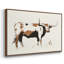 Terre Cotta Steer III, toile tendue avec châssis de qualité supérieure - prête à être accrochée-600125577-600125574