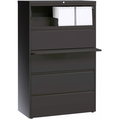 Pabel Lateral File-Charcoal by Inbox Zero
