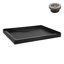 Base de douche en acrylique noir brillant avec drain à droite 48 po x 36 po Streamline NT-2132-48BL-RH, bonde incluse-124455828