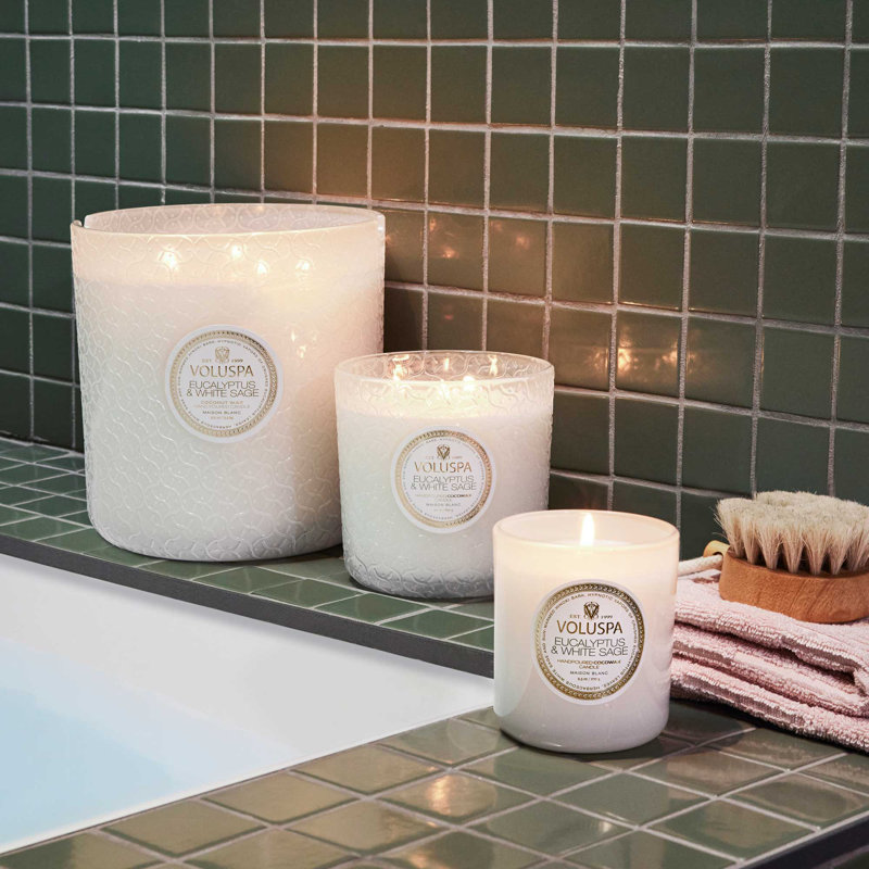 Eucalyptus And White Sage 5 Wick Hearth