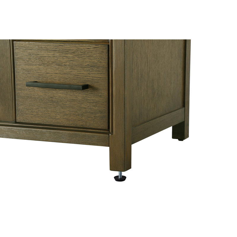 32 inch Single Bathroom Vanity, Hazel Oak