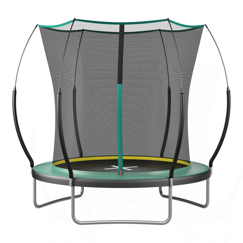 8FT Springfree No Gap Trampoline- Green