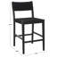 Tabouret de comptoir tissé Dutton-1061266532