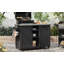 Îlot de cuisine 78,3 "avec table de barbecue pliable-363102192