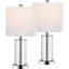 Lampe de table moderne en verre 20,5 po Amner-1267754367