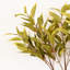 Branche de feuille de bambou artificielle de 36 po pour remplissage de vase, bouquet de fleurs à longue tige de feuillage de verdure de ferme pour les décorations de table de centre de table de bureau à domicile