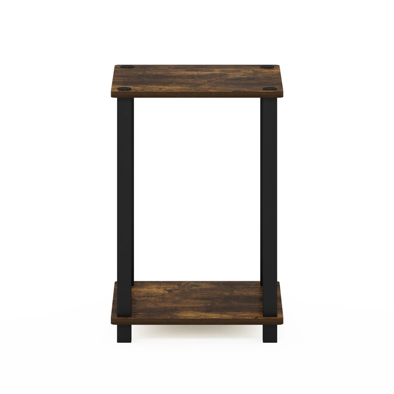 Hallas Small Side Table, Rustic Oak