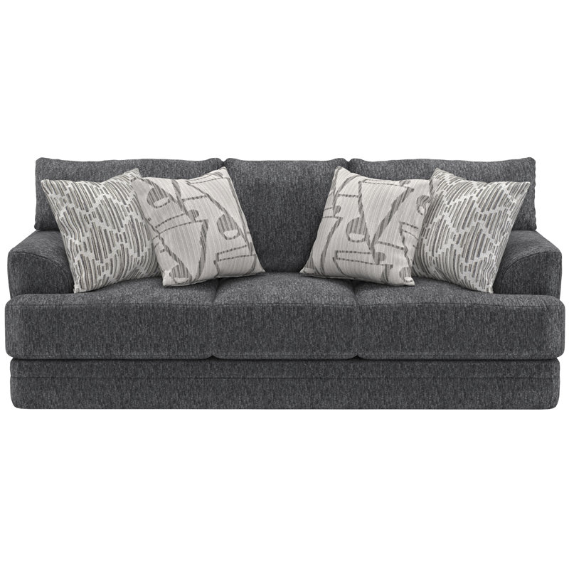 Canapé 93 po avec coussins Camaran, Gris