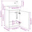 Single Bathroom Vanity with Ceramic Basin-205916191