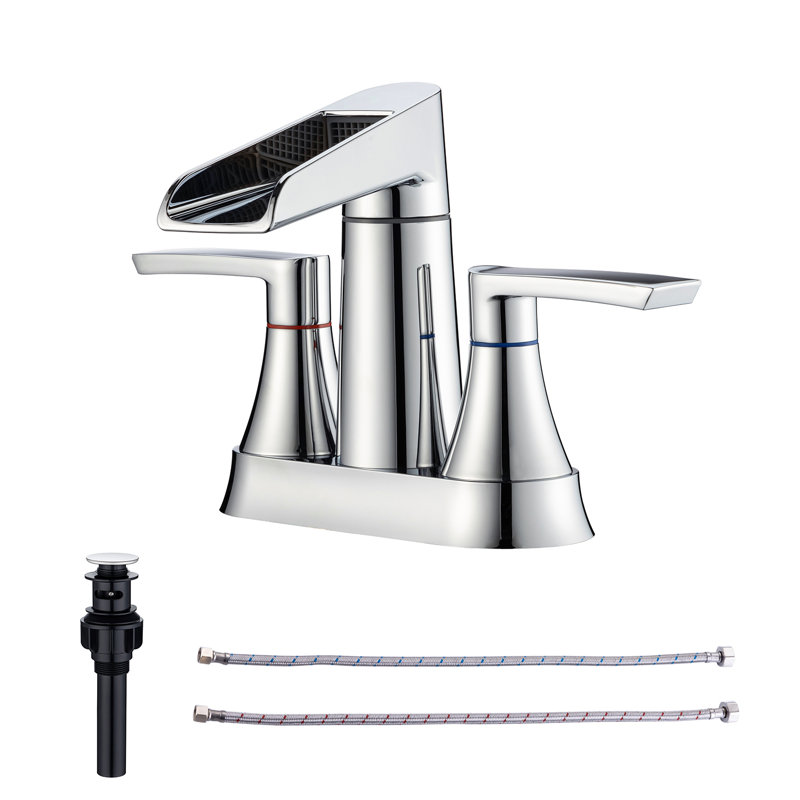 Bathroom Faucet with Drain Assembly, Chrome