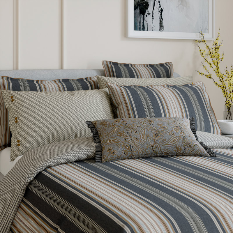 Oscar Cotton Duvet Cover Set, Single Duvet Cover + 1 Pillowcase