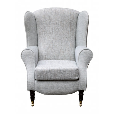 81cm Wide Tufted Wingback Chair