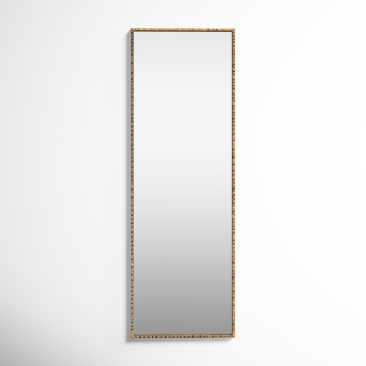 Shamar 72" Rectangle Metal Wall Mirror