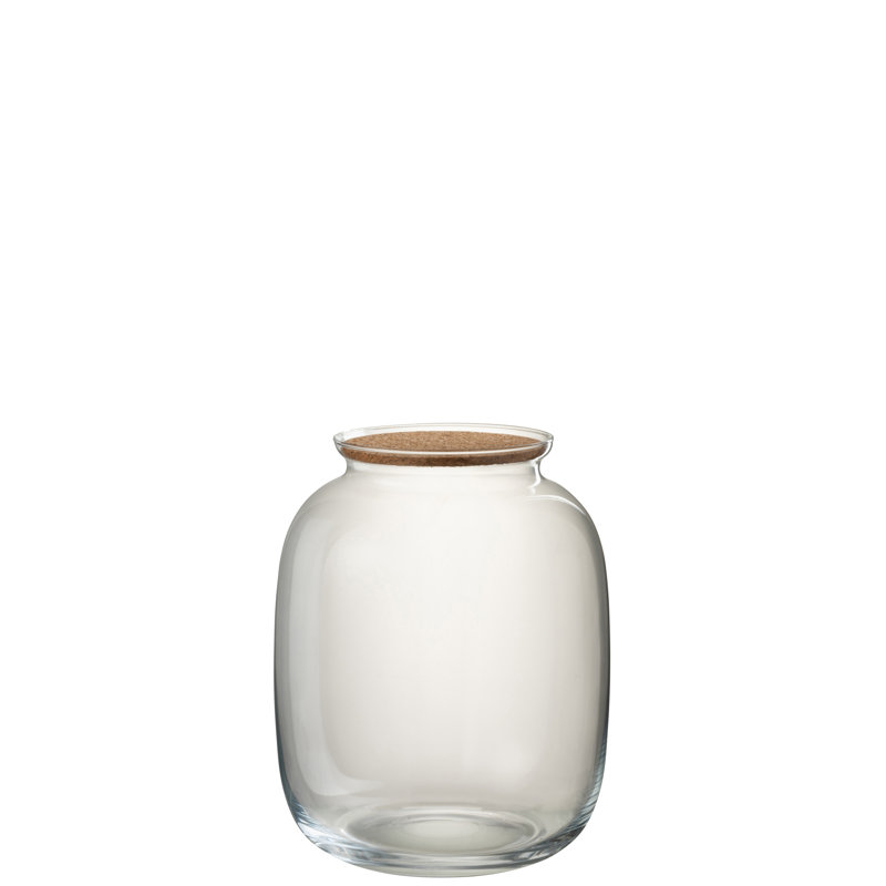 Okabena Glass Table Vase 1, 31cm H x 23cm W x 23cm D