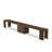 10-Pc Modern Dining Table Set includes an Extendable Kitchen Table, 1 Coffee Table, 7 Polyester Dining Chairs and 1 Bench, Antique Walnut-124598927-124598923