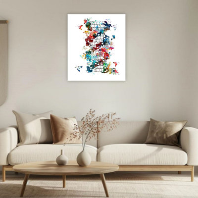 Art mural 24 "x 36", sans cadre