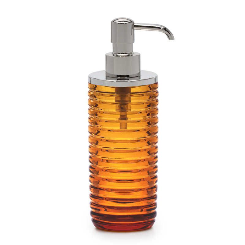 Distributeur de savon Riga, Ambre / or poli, 1