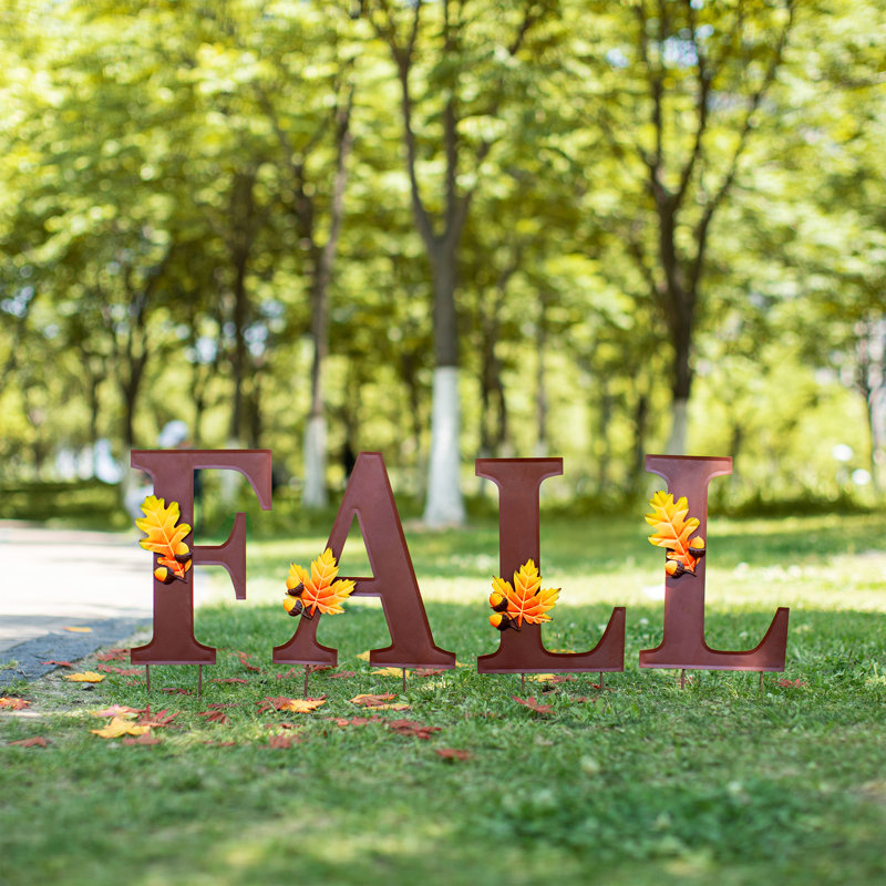 Yard Stake Staked Thanksgiving Garden Stake
