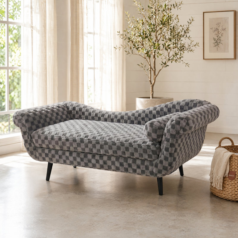 Fauteuil à volutes Diamond, Grey
