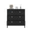 Commode 3 tiroirs Wenge avec rangement fonctionnel-803881302
