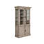 Table de salle à manger extensible rectangulaire avec 2 bancs et armoire de salle à manger-605556324-604165034