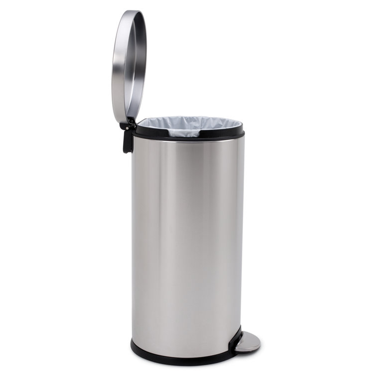 https://assets.wfcdn.com/im/69401570/resize-h755-w755%5Ecompr-r85/2639/263931452/simplehuman+30+Liter+%2F+8+Gallon+Round+Step+Trash+Can%2C+Brushed+Stainless+Steel.jpg