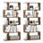 Rufio 62.5" H 27.5" W 5-Tier Manufactured Wood Geometric Bookcase -1204720830