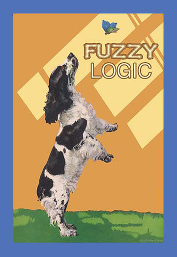 " Fuzzy Logic " by Wilbur Pierce, 30" H x 20" W