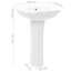Belfry Bathroom Laskowski 580mm L x 510mm W Ceramic U-Shaped Sink