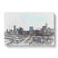 Austin Texas Skyline in Abstract - Wrapped Canvas-55317193