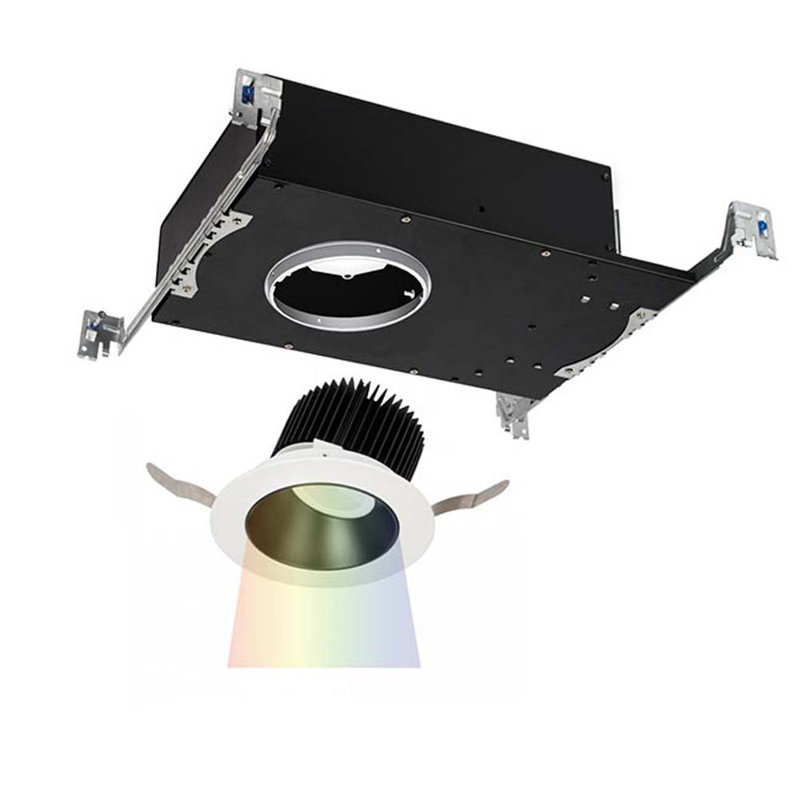 Aether 3.5" LED Retrofit Recessed Lighting Kit, Black/White