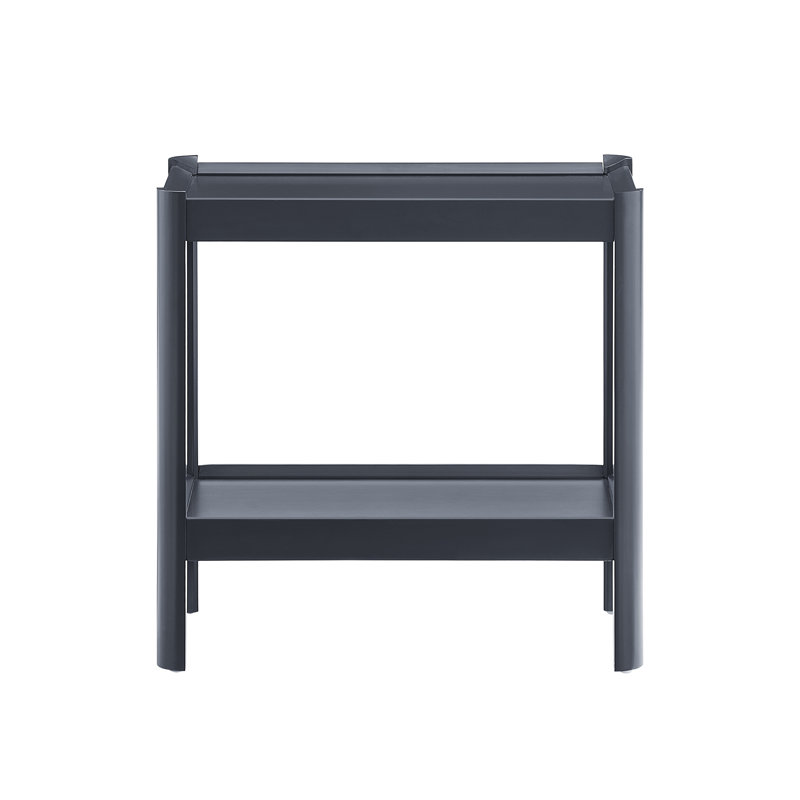 Matte Black Nightstand, Black