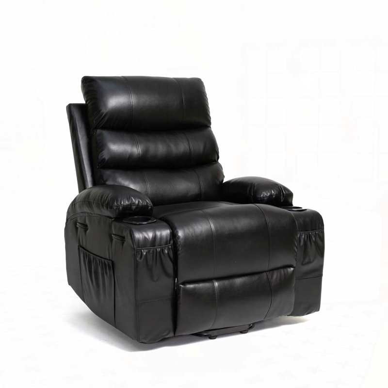 Fauteuil inclinable électrique, Noir