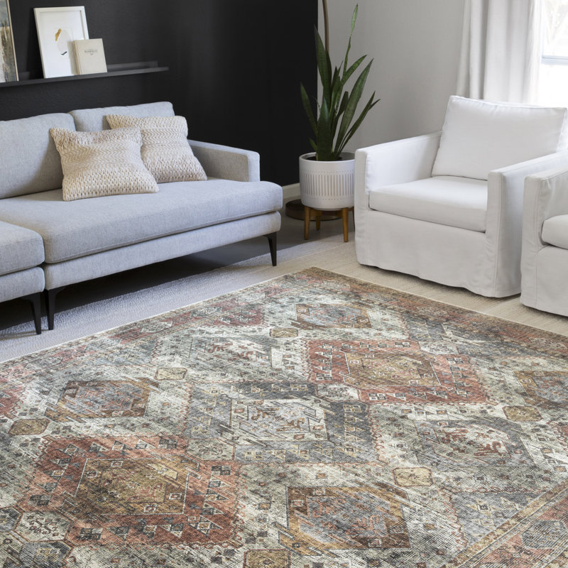 Gelo Oriental Indoor Rug, Rectangle 3'6" x 5'6"
