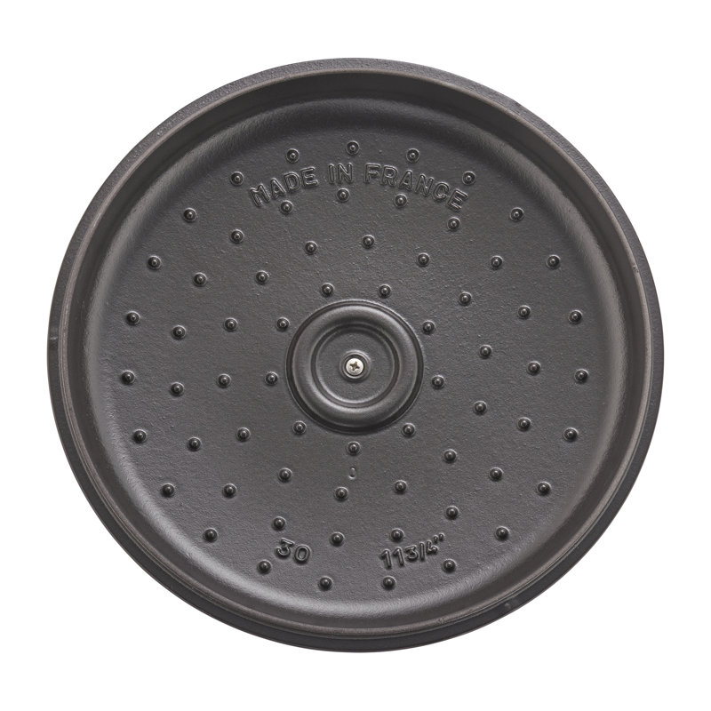 Cast Iron 3.59-qt Braiser with Lid, Grenadine