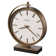 Mariam Modern & Contemporary Analog Stainless Steel Quartz Movement / Crystal Tabletop Clock in Gold