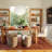 Palmdale Mid-Century Modern 19"H Upholstered Dining Chair Set with Solid Wood Leg-1961283130