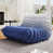 White/Blue Fabric