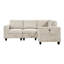 Ensemble modulaire 4 pièces avec sièges de rangement 4 pièces-121105423-121105421