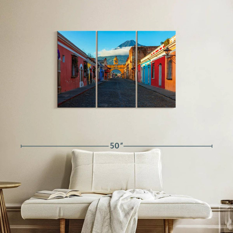 Sebbie Street à Antigua, H 24 po x l 38 po